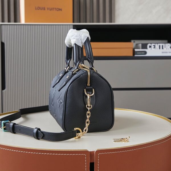 LOUIS VUITTON SPEEDY BANDOULIÈRE 20 BAG 'BLACK' - Image 2