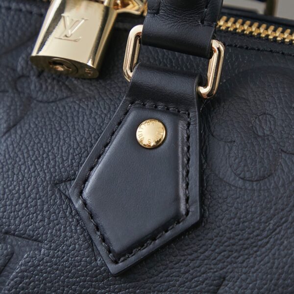 LOUIS VUITTON SPEEDY BANDOULIÈRE 20 BAG 'BLACK' - Image 5
