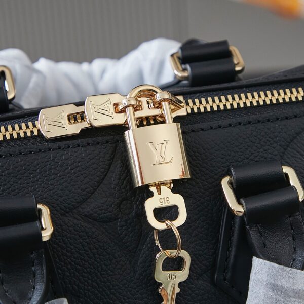 LOUIS VUITTON SPEEDY BANDOULIÈRE 20 BAG 'BLACK' - Image 6